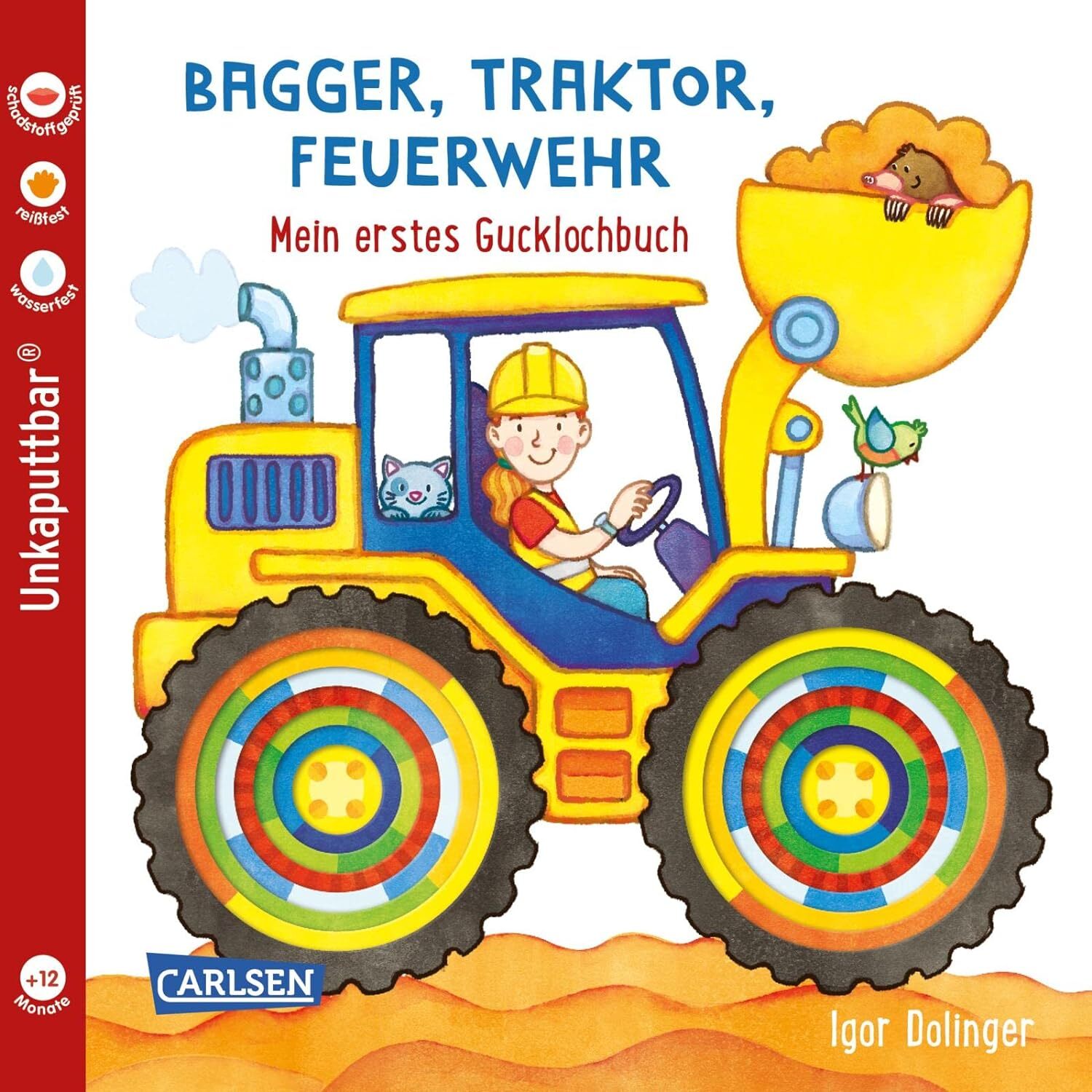 9783551062307 Baby Pixi (unkaputtbar) 115: Bagger, Traktor, Feue...ab 12 Monaten