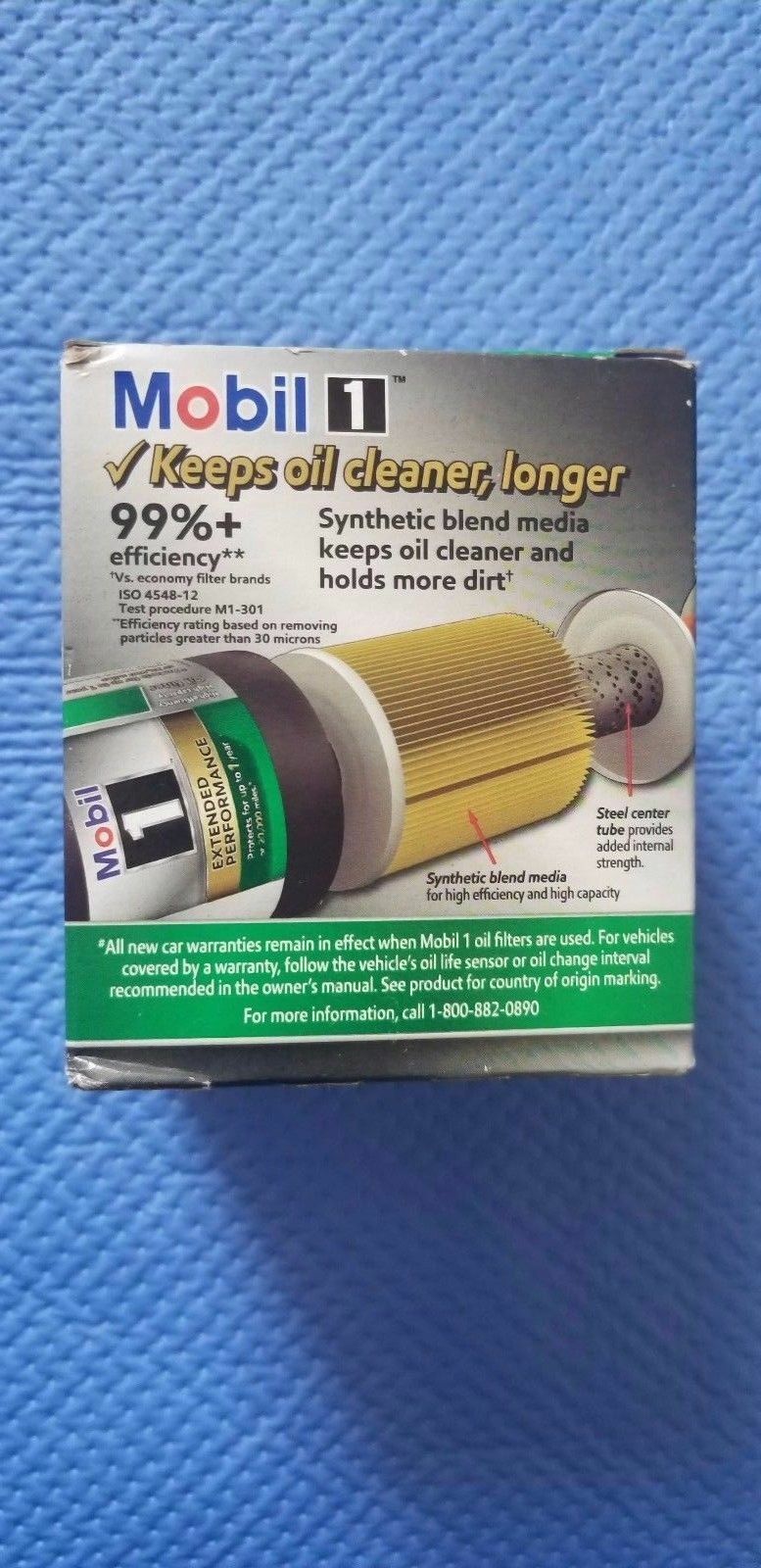 Mobil 1 M1-101A Extended Performance Oil Filter, Brand New