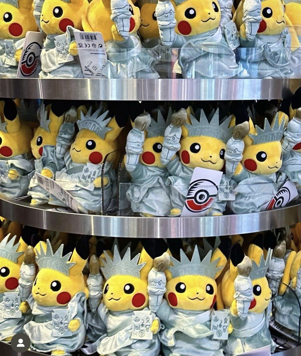 Nintendo and Pokémon Plush Collection Nintendo Mario x Pikachu collaboration Pokemon Center
