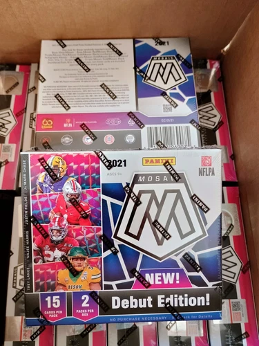 2021 Panini MOSAIC Draft Picks Football Factory Sealed HOBBY BOX