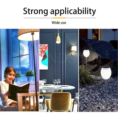 E17 Filament 2 LED Bulb Chandelier Light Fireplace Light White 110-130V/220-240V - Picture 10 of 11