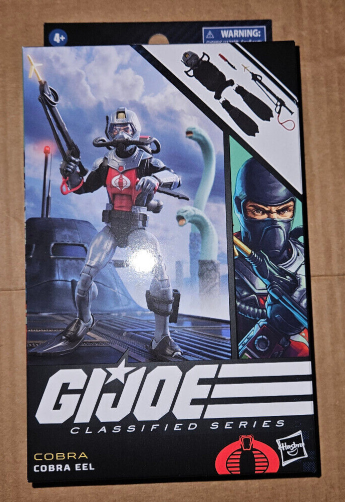 GI Joe Classified Cobra Eel Amazon Exclusive Action Figure #81 Hasbro In Hand