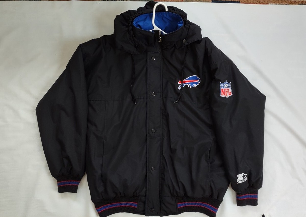 VINTAGE STARTER BUFFALO BILLS FULL ZIPP WITH HOOD WINTER VINTAGE STARTER BUFFALO BILLS FULL ZIPP WITH HOOD WINTER