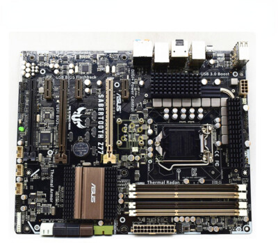 For Asus SABERTOOTH Z77 Desktop Motherboard LGA 1155 DDR3 32GB USB3.0 CPU