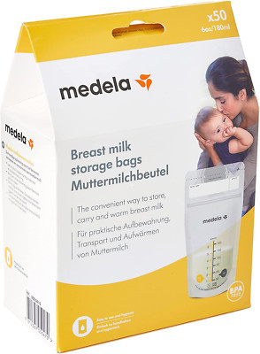 180 ml Muttermilch Aufbewahrungsbeutel Set, 50er Pack
