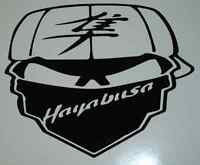Hayabusa Kanji Motorcycle Skull Sticker Decal Hayabusa Kanji Motorcycle Skull Sticker Decal