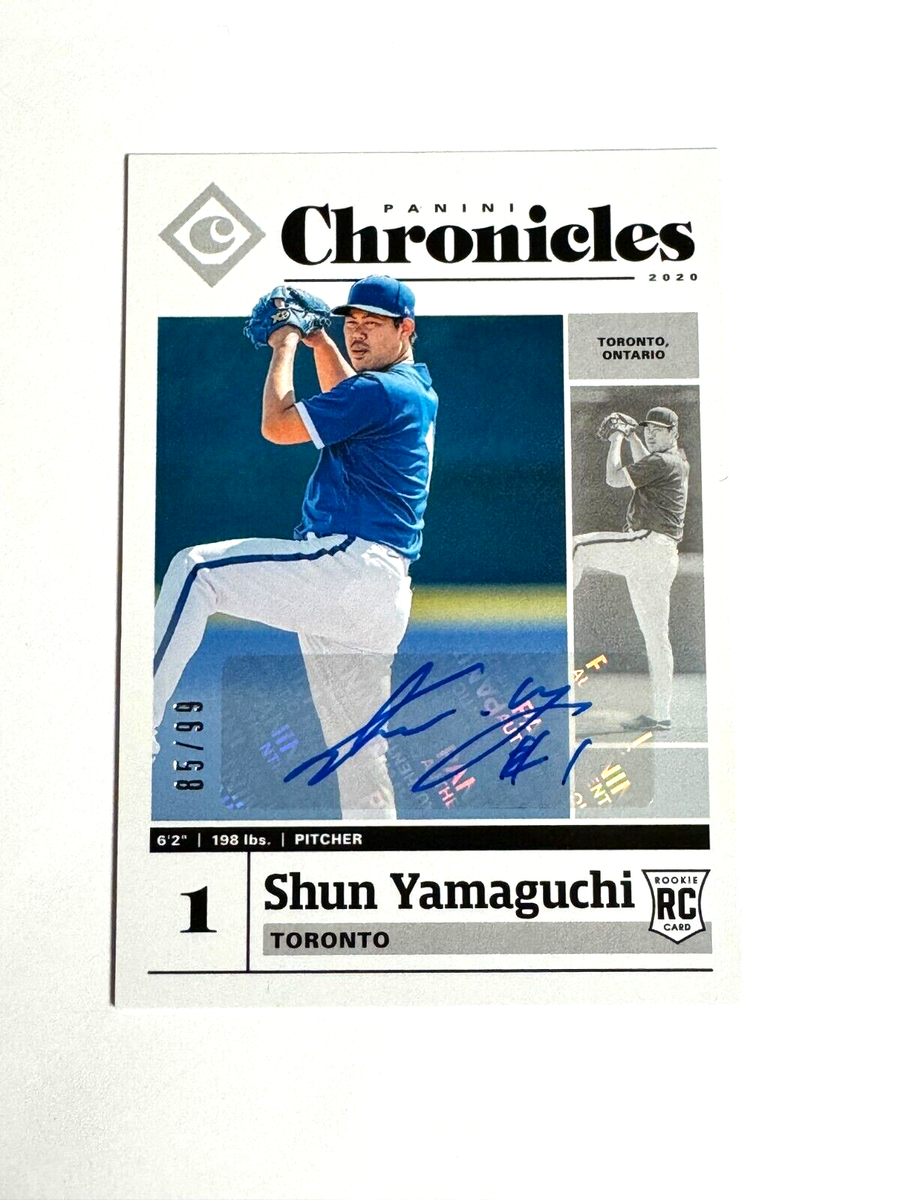 2020 Panini Chronicles Signatures /99 Shun Yamaguchi #45