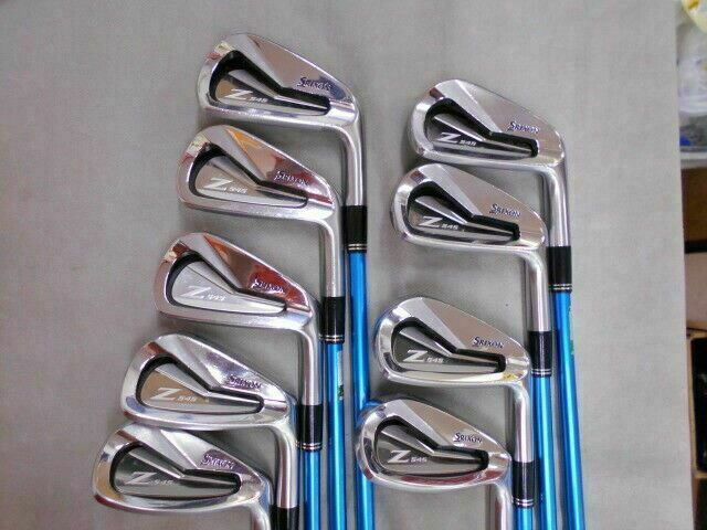 Dunlop SRIXON Z545 9PC Miyazaki Kosuma Blue 8 S-FLEX IRONS Dunlop SRIXON Z545 9PC Miyazaki Kosuma Blue 8 S-FLEX IRONS