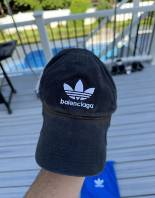 Balenciaga X Adidas Black Hat | eBay Balenciaga X Adidas Black Hat | eBay