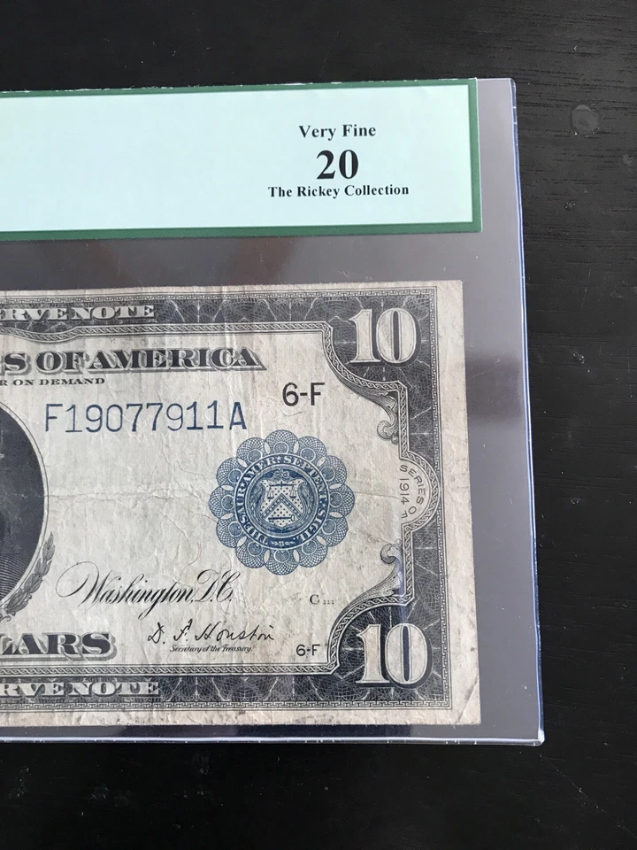 1914 $10 FRN-926 Atlanta Georgia  PCGS 20 RARE As pictured - Image 4 of 4