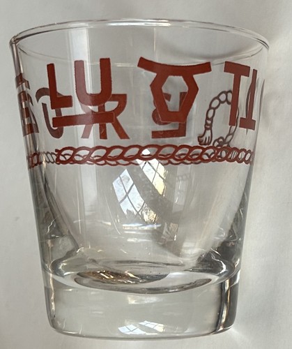 Ferro da stiro vintage marca Libbey Bamco cowboy western ranch bestiame vecchio vetro moda 2 - Foto 2 di 4