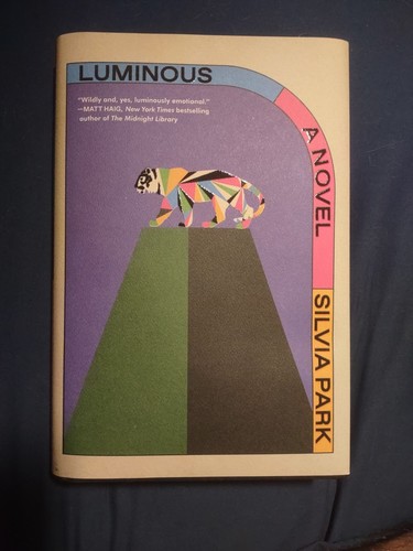 LUMINOUS by Silvia Park, First Edition w/Dustcover, Like New, Robot Family SF