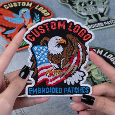 #ad #ad Custom Embroidered Logo Patch Personalized Team Logo Company Patches $104.99