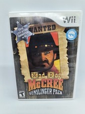 Mad Dog McCree: Gunslinger Pack (Nintendo Wii, 2009) CIB