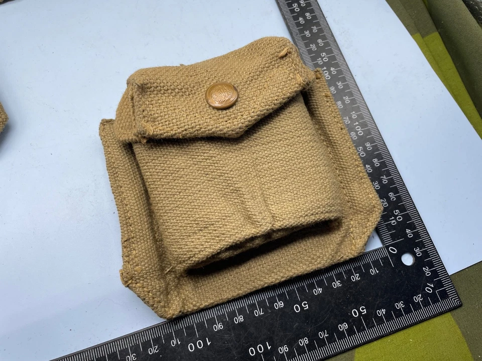Original British Army 37 Pattern Webbing Ammo Case - Unissued New Old Stock - Image 3 of 4