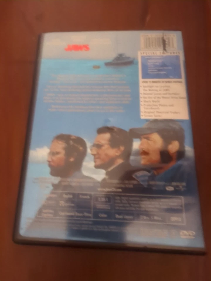 Jaws (DVD, 2000, Anniversary Collectors Edition Dolby 5.1 Surround) - Image 3 of 4