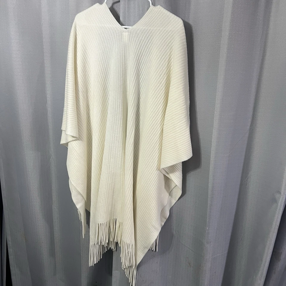 Croft & Barrow, ENVOLTURA blanca para mujer, buen estado, talla: talla única Foto 3 de 3