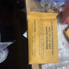 White Rodger’s Natural Gas To Lp Conversion Kit Dp-15. Ab/yz.  92-0659