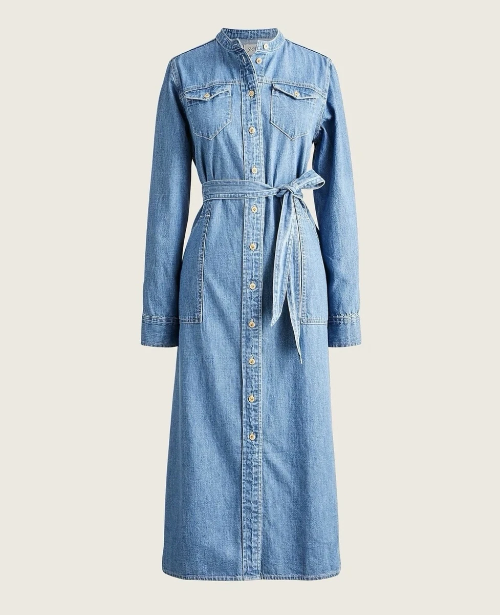 J.CREW Denim Shirt Dresses for sale | eBay
