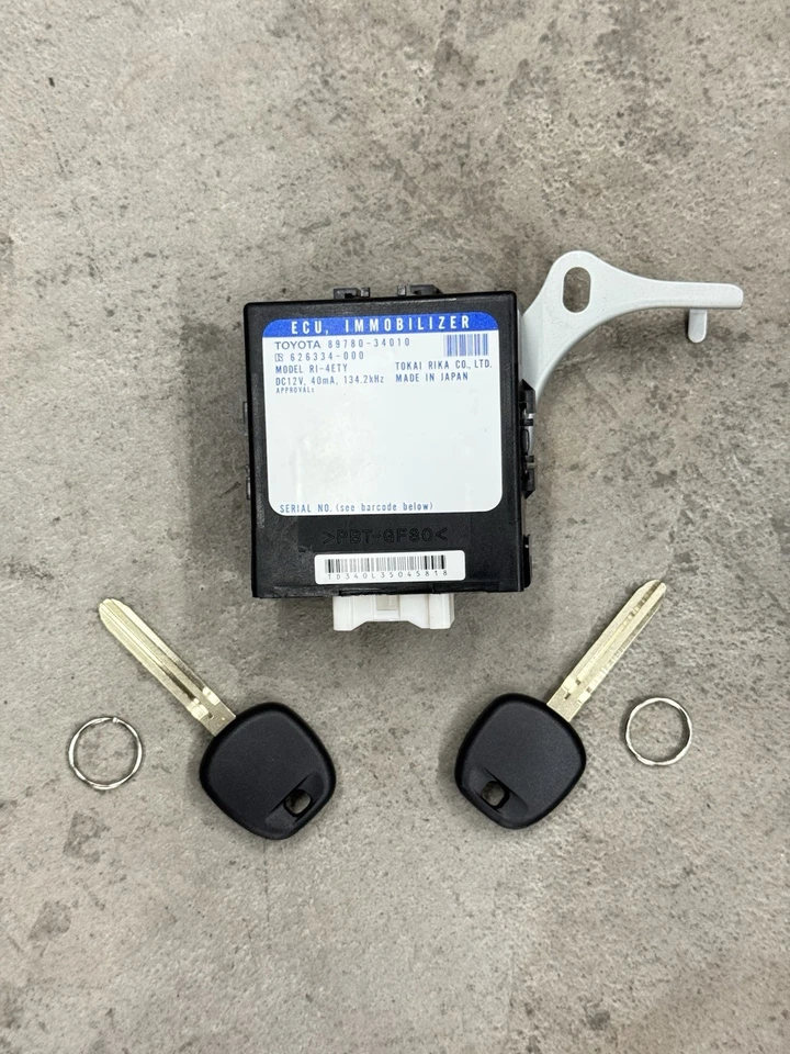 2003-2007 Toyota Sequoia Immobilizer With 2 Programmed Keys Uncut Plug And Play - Image 2 of 4