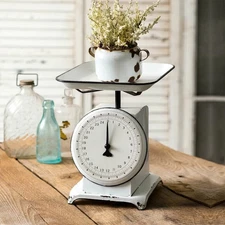 CTW Home Collection Decorative Produce Kitchen Scale Vintage Rustic GIFT