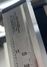 LS STARRETT #254 MASTER VERNIER HEIGHT GAGE 0-26" RANGE MEASUREMENT (TL1044)
