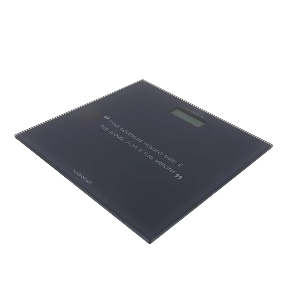 Bilancia Pesapersone Digitale Grigia Con Scritta - Immagine 3 di 4