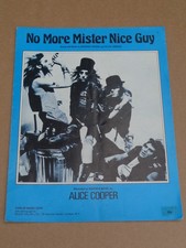 Alice Cooper - No More Mister Nice Guy - sheet music