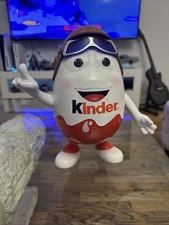 Rare Kinder Pilot European Ferrero Surprise 9” inch Egg - empty no tags