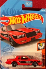 HOT WHEELS MUSCLE MANIA '87 BUICK REGAL GNX RED 218/250. SEE COMBINED OFFERS!