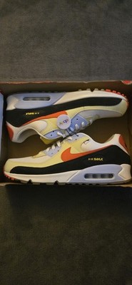 Nike Air Max 90 SE Men's Sneakers Lemon Drop Size 13 DV2116-700 Rare Box No Lid