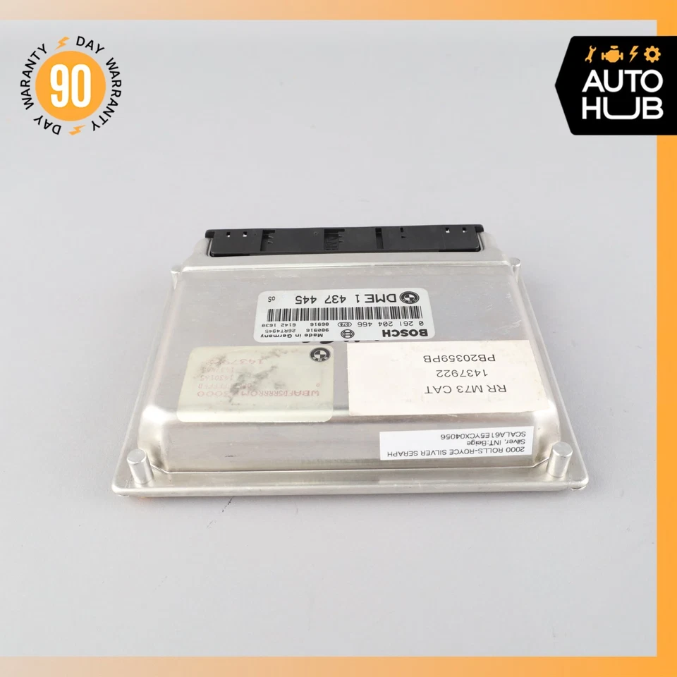 Unidad de módulo de control del motor 99-02 Rolls Royce Silver Seraph M73 V12 ECU DME fabricante de equipos originales Foto 4 de 4