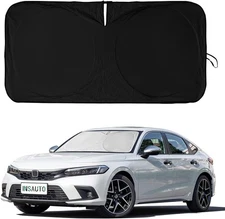 Car Windshield Sun Shade 210T Sun Visor Protector for Honda Civic Accord 2006-11