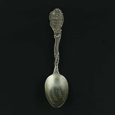 Shepard Mfg. Co. Tennessee Souvenir Spoon - Silver 80th Birthday Monogram