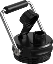 Jmoe USA Improved Jug Lid for RTIC Half One Gallon & Gallon, Black 