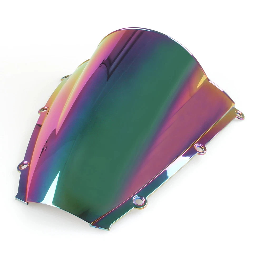 Windshield WindScreen Double Bubble For Honda CBR 600RR 2003-2004 Iridium Foto 2 de 3