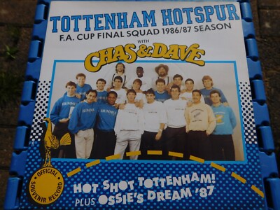 CHAS & DAVE ' TOTTENHAM HOTSPUR FA CUP FINAL SQUAD 1986/7 SEASON 7''
