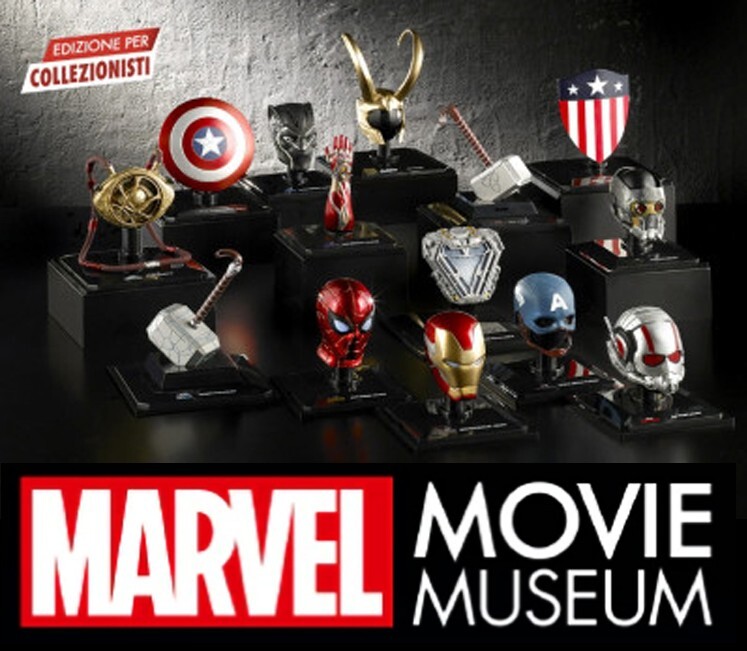 DeAgostini MARVEL MOVIE MUSEUM 5点セット DeAgostini MARVEL MOVIE MUSEUM 5点セット