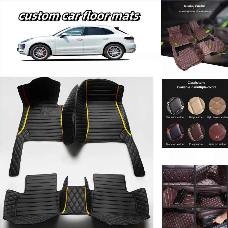 For Lexus LS430 LS460 LS460L LS500 LS500h LS600h Carpets Car Floor Mats Custom Foto 2 de 4