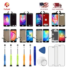 For iPhone 8 7 6S Plus LCD Touch Display Screen Digitizer Replacement /Tools Lot