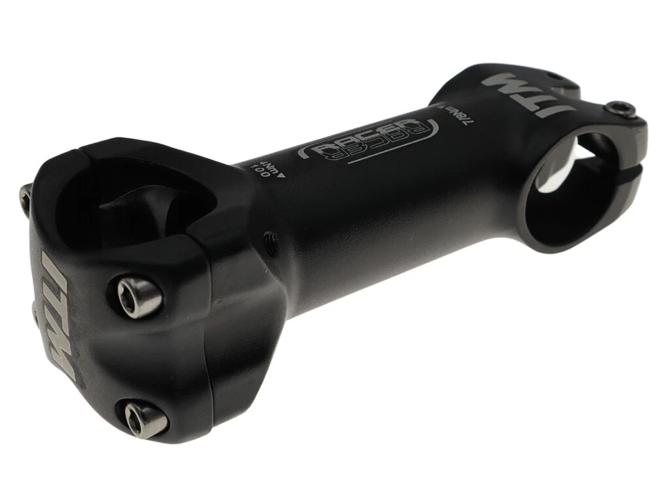 ITM RACER Alloy Bike Stem 31.8D 1 1/8" 7° Rise 90/100/110mm Black - Image 4 of 4