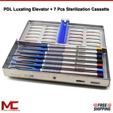 PDL LUXATING ELEVATORS PERIODONTAL PERIOTOME IMPLANT ROOT EXTRACTION CASSETTE  