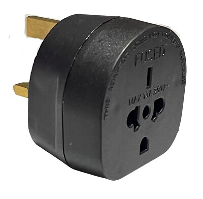 Reiseadapter Stecker geerdet 3-polig UK Besucher USA Europa, Australis auf UK Adapter