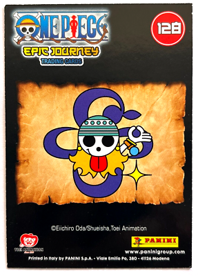 2022 ONE PIECE Epic Journey Panini Card #128 NAMI WANTED Italy