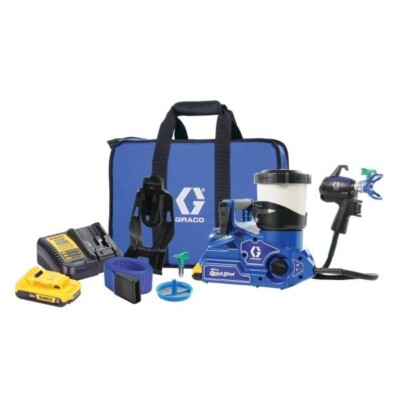 Graco Ultra QuickShot Akku Farbspritzgerät für Lacke 230 V Quick Shot 20B476