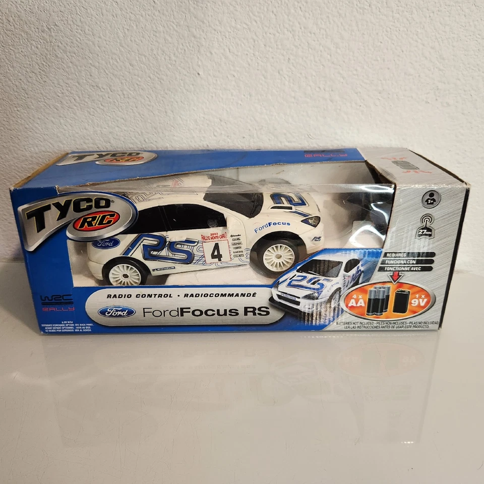 TYCO Ford Focus RS Rally Car. 1:16 Scale RC Car & Remote Battery Charger NEW - Image 2 of 4