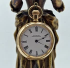 ANTIQUE WALTHAM MASS ROLLED GOLD POCKET WATCH 34 MM. / U060