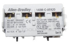 NEW ALLEN BRADLEY 140M-C-AFA20 /A AUXILIARY CONTACT 5A 240VAC