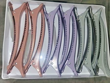 Hair Sectioning Clips with Silicone Band