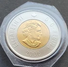 2006 Canada Toonie — photo from another recent sale